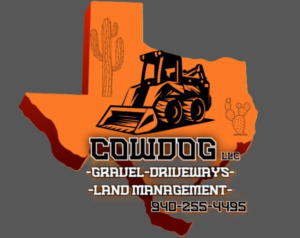 Cowdog Driveway & Gravel Logo